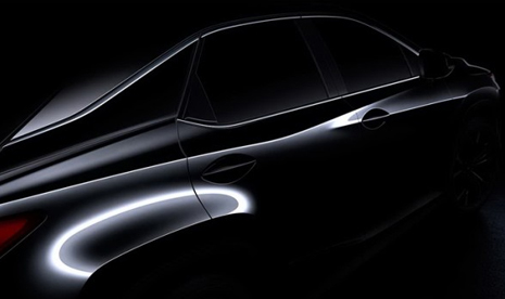 Teaser foto Lexus New RX