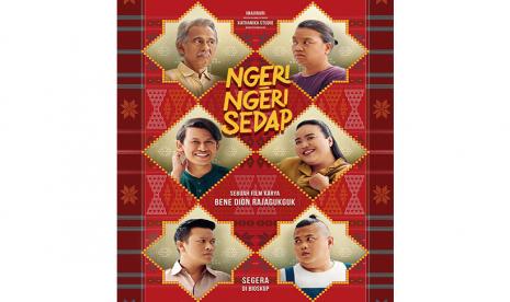 Teaser poster film Ngeri Ngeri Sedap. Film yang tayang mulai 2 Juni 2022 itu mewakili Indonesia di ajang Oscar tahun depan.