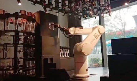 Teknologi robot di Hotel Masa Depan