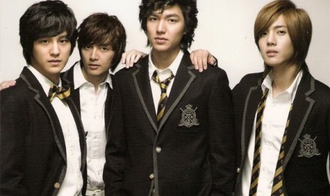 Teledrama Korea Boys Over Flowers.