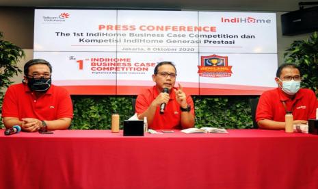 Telkom Regional II berupaya menyediakan wadah bagi para mahasiswa program Sarjana (S1) di wilayah Jabbodetabek untuk mengasah kemampuan berpikir kritis terkait Digitalisasi Ekonomi Indonesia bersama para profesional dalam Program 1st IndiHome Business Case Competition yang dilaksanakan pada 5 Oktober 2020 - 14 Februari 2021.