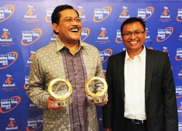 Telkomsel meraih penghargaan terbanyak pada Golden Ring Award 2011