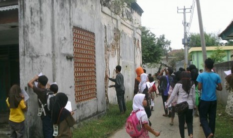 Tembok rumah Multatuli.