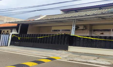 Tempat kejadian perkara (TKP) aborsi di di Jalan Merah Delima IV Nomor 14, Kelurahan Sumur Batu, Kecamatan Kemayoran, Jakarta Pusat (Jakpus),  Jumat (30/6/2023).