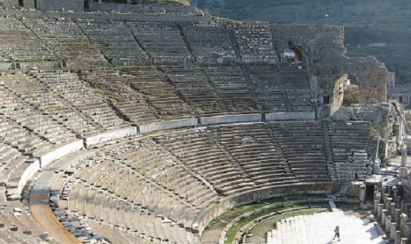 Tempat pemakaman gladiator di Ephesus, Turki