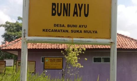 Tempat Pemakaman Umum (TPU) Buniayu di Kecamatan Sukamulya, Kabupaten Tangerang, Banten.