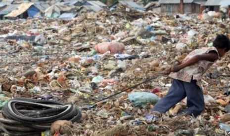 Tempat pembuangan sampah Stung Meanchey di Phnom Penh