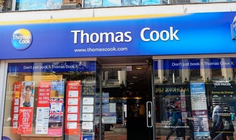 Tempat penukaran uang Thomas Cook