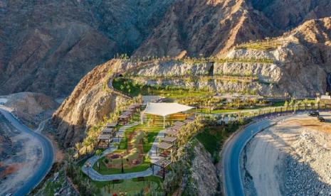 Sharjah Rencanakan Destinasi Wisata Baru di Ketinggian 850 M. Foto ilustrasi: Tempat rekreasi Shees Park di Khor Fakkan, Sharjah