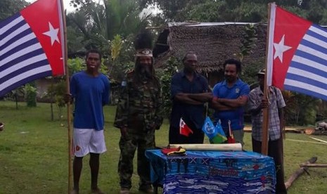 Tentara Pembebasan Nasional Papua Barat-Organisasi Papua Merdeka (TPNPB-OPM) secara tegas menolak otonomi khusus (Otsus) Papua jilid II yang disahkan oleh DPR hari ini. (Foto ilustrasi: Tentara Pembebasan Nasional Papua Barat)