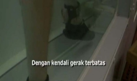 Terapi air dengan treadmill