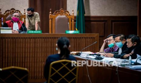 Sidang kasus PT Asuransi Jiwasraya di Pengadilan Tipikor, Jakarta beberapa waktu lalu.