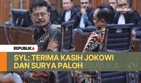 Terdakwa kasus dugaan pemerasan dan gratifikasi di Kementerian Pertanian Syahrul Yasin Limpo (SYL) bersiap untuk menjalani sidang dengan agenda pembacaan putusan di Pengadilan Tipikor, Jakarta, Kamis (11/7/2024). Majelis Hakim memvonis mantan Menteri Pertanian Syahrul Yasin Limpo dengan hukuman 10 tahun penjara dan denda Rp 300 juta subsider 4 bulan kurungan dalam tindak pidana pemerasan dan gratifikasi di lingkungan Kementerian Pertanian.