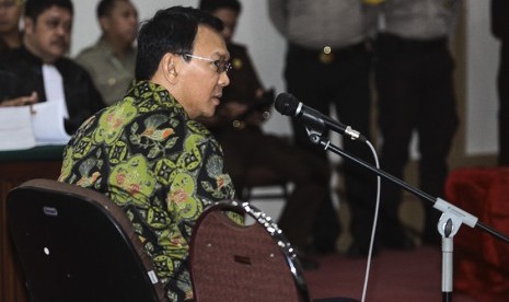 Sidang kasus penistaan agama Basuki Tjahaja Purnama atau Ahok  (ilustrasi)