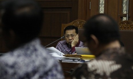 Terdakwa kasus korupsi KTP elektronik Setya Novanto