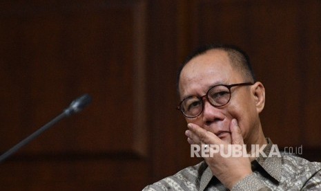 Terdakwa kasus korupsi pemberian Surat Keterangan Lunas (SKL) Bantuan Likuiditas Bank Indonesia (BLBI) Syafruddin Arsyad Temenggung menjalani sidang lanjutan di Pengadilan Tipikor, Jakarta Pusat.