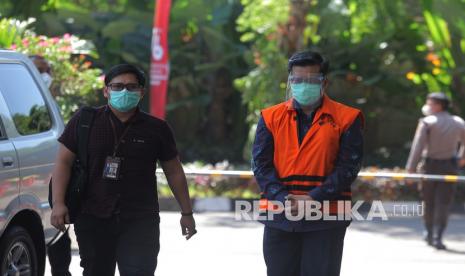 Terdakwa mantan koordinator Unit Layanan Pengadaan Badan Keamanan Laut (Bakamla) TA 2016 Juli Amar Ma'ruf.