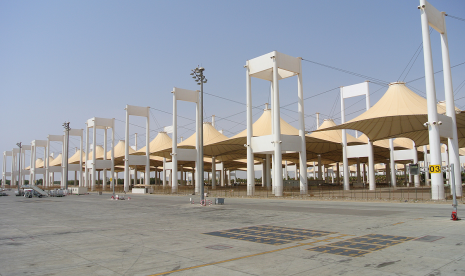 Terminal haji di Bandara Jeddah, Arab Saudi