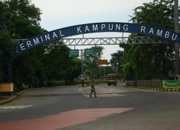 Terminal Kampung Rambutan, Jakarta.