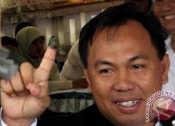 Terpidana Gubernur Bengkulu nonaktif, Agusrin M Najamuddin