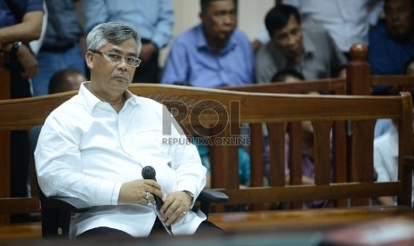 Terpidana kasus penerima suap sengketa Pilkada yang juga mantan ketua MK Akil Mochtar 