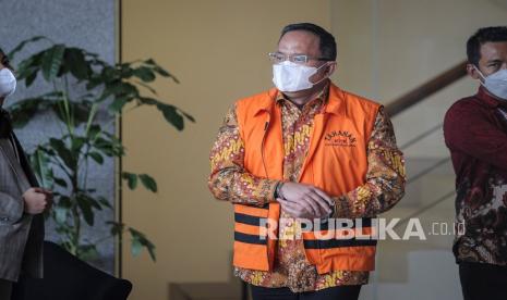 Tersangka mantan Bupati Musi Banyuasin Dodi Reza Alex 