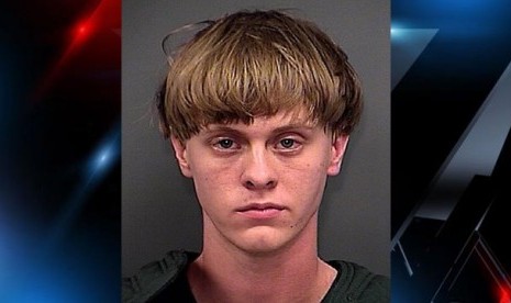 Tersangka penembakan gereja di Charleston, Carolina Selatan, Dylan Roof (21 tahun).