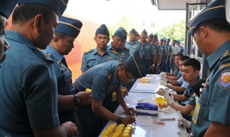 Tes Urine Koarmatim Tingkatkan Pencegahan Bahaya Narkoba