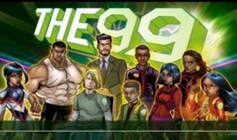 The 99, serial komik tentang superhero Muslim.