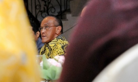 The Chairman of Golkar, Aburizal Bakrie