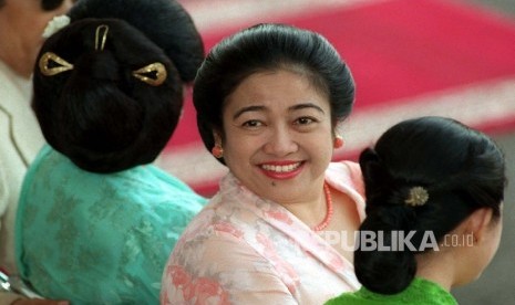 The former Indonesian president Megawati Soekarnoputri