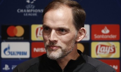 Pelatih PSG Thomas Tuchel.