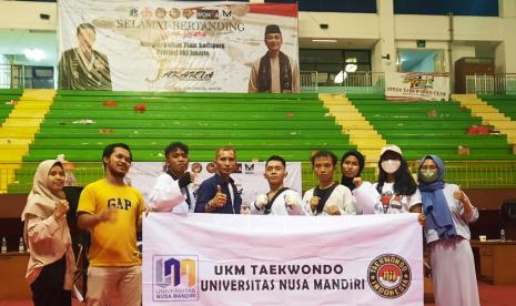 Tiga atlet taekwondo UNM sabet medali emas di kejuaraan JCC Taekwondo Challenge 2022.