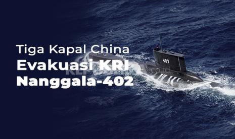 Tiga Kapal China Evakuasi KRI Nanggala 402