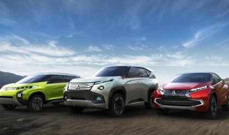 Tiga mobil konsep terbaru Mitsubishi.