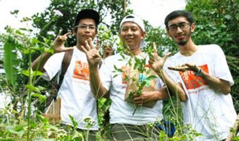 Tiga odapus yang tergabung dalam SDF Bandung