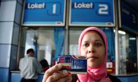 Tiket elektronik KRL