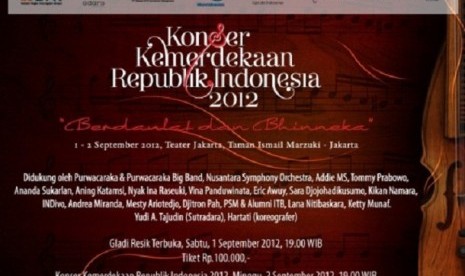 Tiket Konser (Ilustrasi).