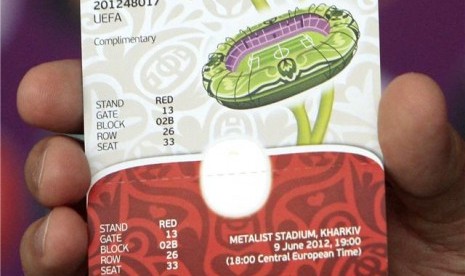 Tiket Piala Eropa 2012 