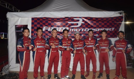 Tim ABM Motorsport di ajang BSD Grand Priz, Ahad (20/8).