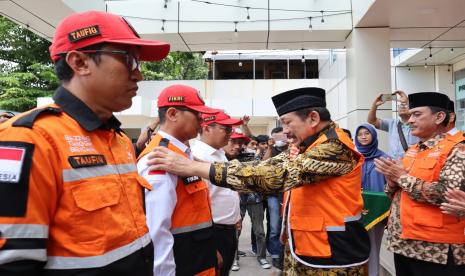 Tim Baznas untuk bantuan gempa Turki dan Suriah.