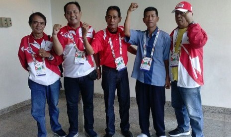 Tim catur Indonesia di ASEAN Para Games 2017.