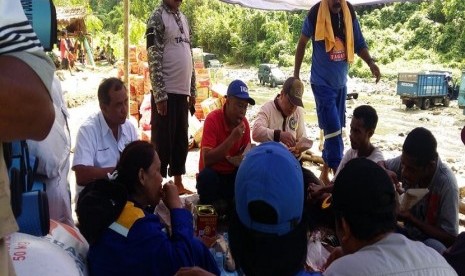 Tim dari Kementerian Sosial menuju wilayah kelaparan di Negeri Maneo Rendah, Kabupaten Maluku Tengah