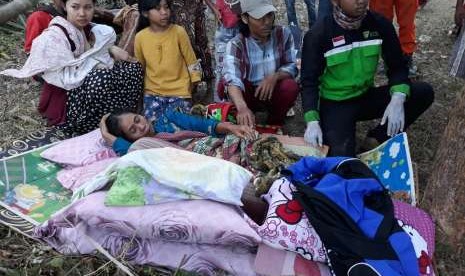 Tim Dompet Dhuafa bantu korban gempa di Lombok, NTB.