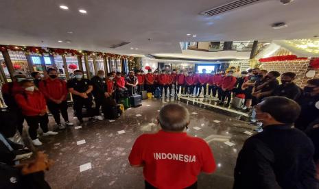 Tim Garuda Merah-Putih yang baru selesai berjuang di laga Piala AFF 2020, Ahad (2/1) langsung kembali ke Tanah Air. Tim asuhan Shin Tae-yong pulang dengan membawa kebanggaan, mampu tampil hingga pertandingan puncak turnamen dua tahunan itu.