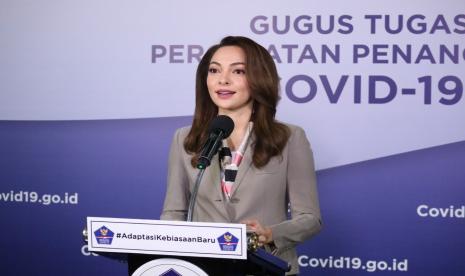 Tim Komunikasi Publik Gugus Tugas Percepatan Penanganan Covid-19, Reisa Broto Asmoro.