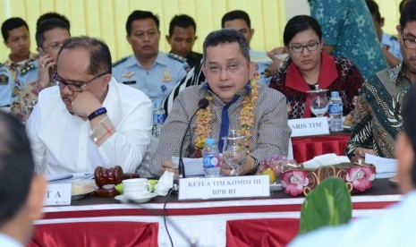 Tim Kunjungan Kerja Komisi III DPR menyerap aspirasi para mitra kerja Lembaga Penegak Hukum di Banda Aceh, Senin (31/10).