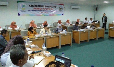 Tim Kunjungan Kerja Spesifik Komisi VIII DPR RI mengunjungi sistem pendidikan dan pelatihan kesejahteraan sosial di Yogyakarta.