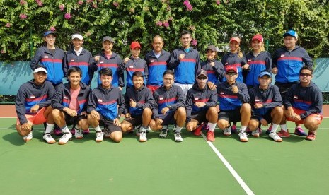 Tim Pelatnas Soft Tenis Indonesia.