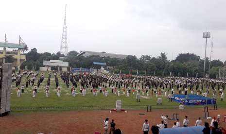 Tim pencak silat Klinik Pendidikan (KPM) unjuk gigi di ajang Kejuaraan Pencak Silat Tingkat Nasional Merpati Putih Open 2019. 